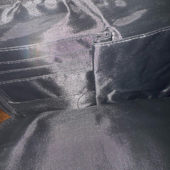 BOC Brown and Black Crossbody Bag with Two Sections NWOT - Picture 6 of 9